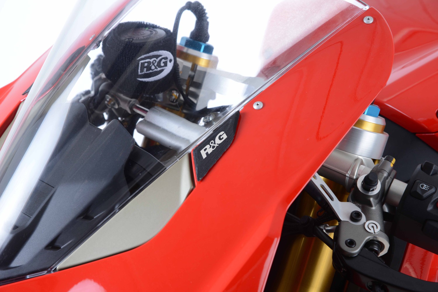 R&G Racing Mirror Blanking Plates for Ducati Panigale V4 '17-18 & V4S '18-19 R&G Racing Mirror Blanking Plates for Ducati Panigale V4 '17-18 & V4S '18-19